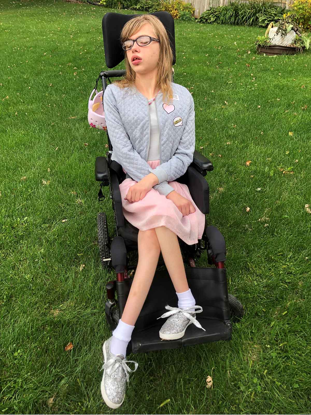 Picture of Emily outside. Picture of Emily outside.